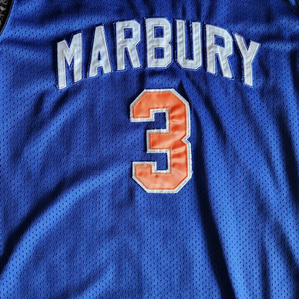 Vintage Stephon Marbury Starbury Blue Jersey Men Size 3XL - Picture 9 of 9